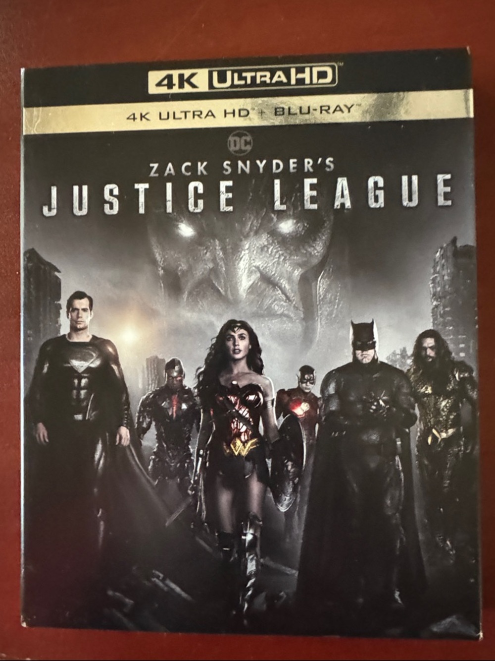DC Zack Snyder's Justice League 4K Ultra HD Blu-ray